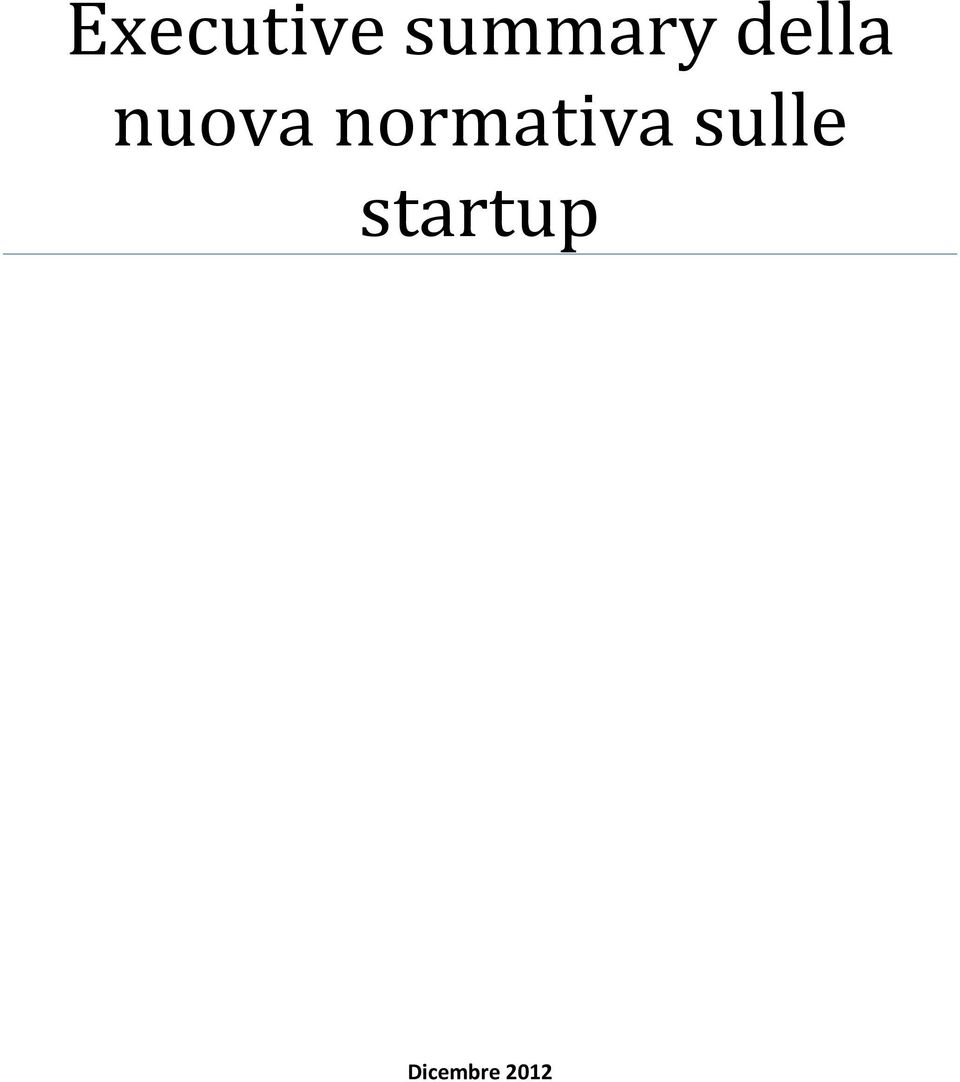 nuova normativa