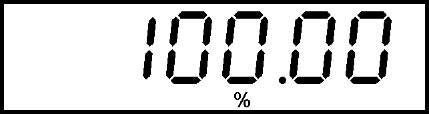 10.4 Determinazione di percentuale La determinazione di percentuale consente di visualizzare il peso in percentuale rispetto al peso di riferimento. 10.4.1 Inserimento di peso di riferimento attraverso la pesata In modalità di pesatura premere il tasto MENU.