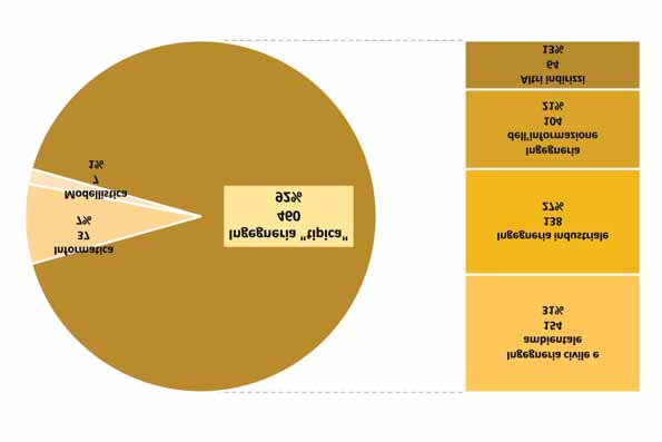 Anno accademico 0/0 CORSI DI LAUREA DI SECONDO LIVELLO INGEGNERISTICI ATTIVATI DAGLI ATENEI PER CLASSI DI LAUREA MAGISTRALE NELL ANNO ACCADEMICO 0/0 (VALORI ASSOLUTI E %) Ingegneria civile ed