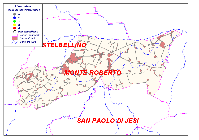 Codice Comune 409 Comune di MONTE ROBERTO Pozzi e sorgenti Codice località tipo classificazione importanza N prese 40906139 sorgenteb gorgovivo Serra S.Quirico s 1 Classificazione ai sensi del D.