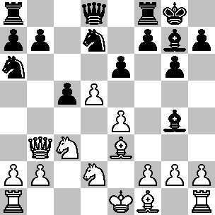 TREDICESIMO TURNO 85. Stahlberg-Szabo Grunfeld Per esempio 12.h3 exd5, minacciando 13...d4, e se 13.exd5 allora 13...Af5 14.