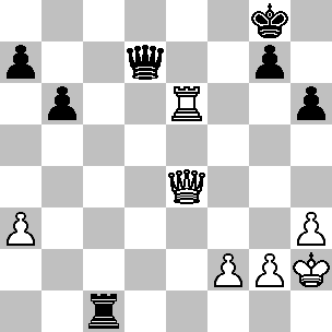 33...Dd7 34.De4 94. Najdorf-Smyslov Nimzoindiana 1.d4 Cf6 2.c4 e6 3.Cc3 Ab4 4.e3 c5 5.Ad3 0-0 6.Cf3 b6 7.0-0 Ab7 8.a3 8.Ad2 era migliore. 8...Axc3 9.bxc3 Ae4 10.Ae2 Cc6 11.Cd2 Ag6 12.Cb3 12.