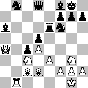 104. Reshevsky-Taimanov Nimzoindiana 1.d4 Cf6 2.c4 e6 3.Cc3 Ab4 4.e3 0-0 5.Cge2 d5 6.a3 Il B.