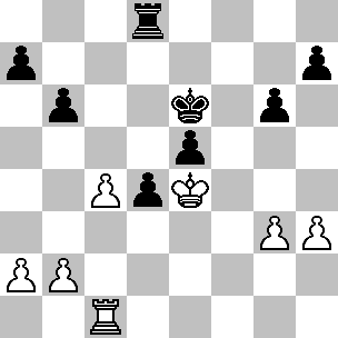 Era meglio cambiare qualche pezzo con 14.Cxd4 cxd4 15.Txd4 Txd4 16.Axd4 Axg2 17.Rxg2 Dxc4 18.e3, oppure 15.Axd4 Cg4+ 16.hxg4 Txd4 17.Txd4 Axd4 18.e3. 14...b6 15.Ag5 Axg2 16.Cxg2 De6!