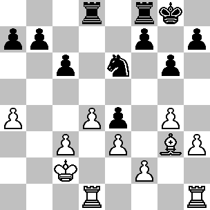 12.g4 Kotov ha nascosto finora il suo piano di battaglia; con questa mossa rivela le sue intenzioni. 12...Ce6 13.