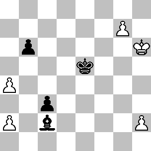 Una posizione alquante insolita per il pedone bianco, che si è sistemato dietro al pedone nero in f5! 22...Tf8 23.fxg7 Dxg7 24.Dxg7+ Rxg7 25.e4! fxe4 26.Txf8 Rxf8 27.Axe4 E questo è tutto?
