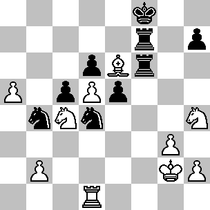 Dopo una lunga pausa, il GM argentino decide di riproporla, pronto ad incontrare 7.Ag5 - la mossa di Euwe - con il seguito 7...d6 8.Ce4 Da5+, oppure 8.Dd2 a6. 7.Cf3 d6 8.0-0 Cbd7 9.Dc2 De7 10.