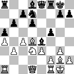 191. Averbach-Boleslavsky Olandese 1.d4 e6 2.Cf3 f5 3.g3 Cf6 4.Ag2 Ae7 5.0-0 0-0 6.c4 d6 7.b3 La solidità del sistema difensivo del N. può essere messa in discussione solo dopo la teorica 7.Cc3.