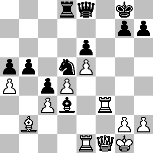 L abile gioco di Reshevsky, abbinato alla ferrea logica di Petrosian, fanno di questa partita una delle gemme del torneo. Il N.