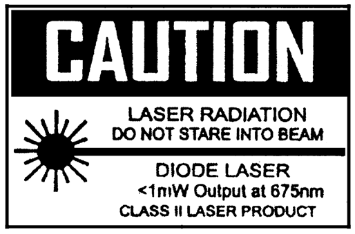 1. NORME DI SIUREZZA Fare molta attenzione al raggio laser di puntamento in quanto potrebbe risultare dannoso per gli occhi. Non puntare il raggio laser su persone od animali.