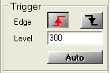 2 Oscilloscopio - Impostazione parametri EVENTO DI TRIGGER: Fig.