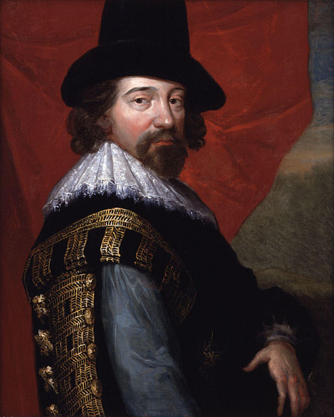 Francesco Bacone (1561-1626) - cancelliere del Re - guai giudiziari - morte