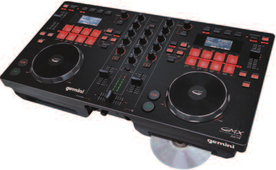 14 28 15 29 GEMINI CDJ 300 cd media player table top con caricamento a slot - legge CD, CD R, MP3 e relative tags - legge file audio con relative tags prelevabili da chiavette usb con una memoria