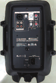 40 50 10 41 50 11 VFM 208 A diffusore amplificato a 2 vie da 80 W RMS e 160 W di picco - 75-20.