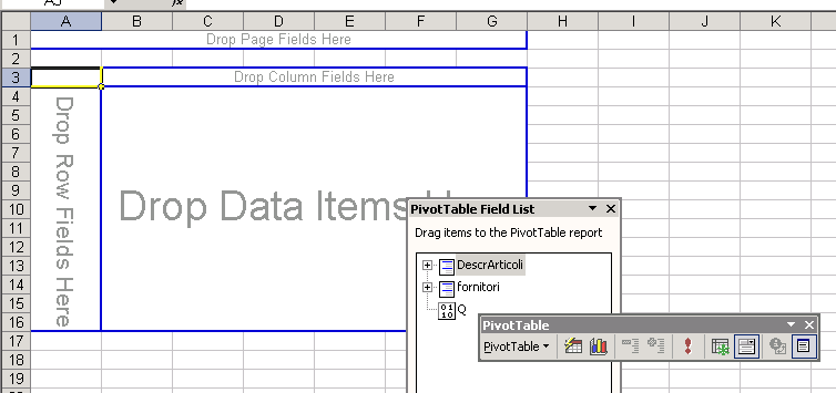 Connessione al cubo con Excel - 5 Selezionare quindi il cubo della base di data a cui si desidera connettersi (se ce n è solo uno è automaticamente selezionato