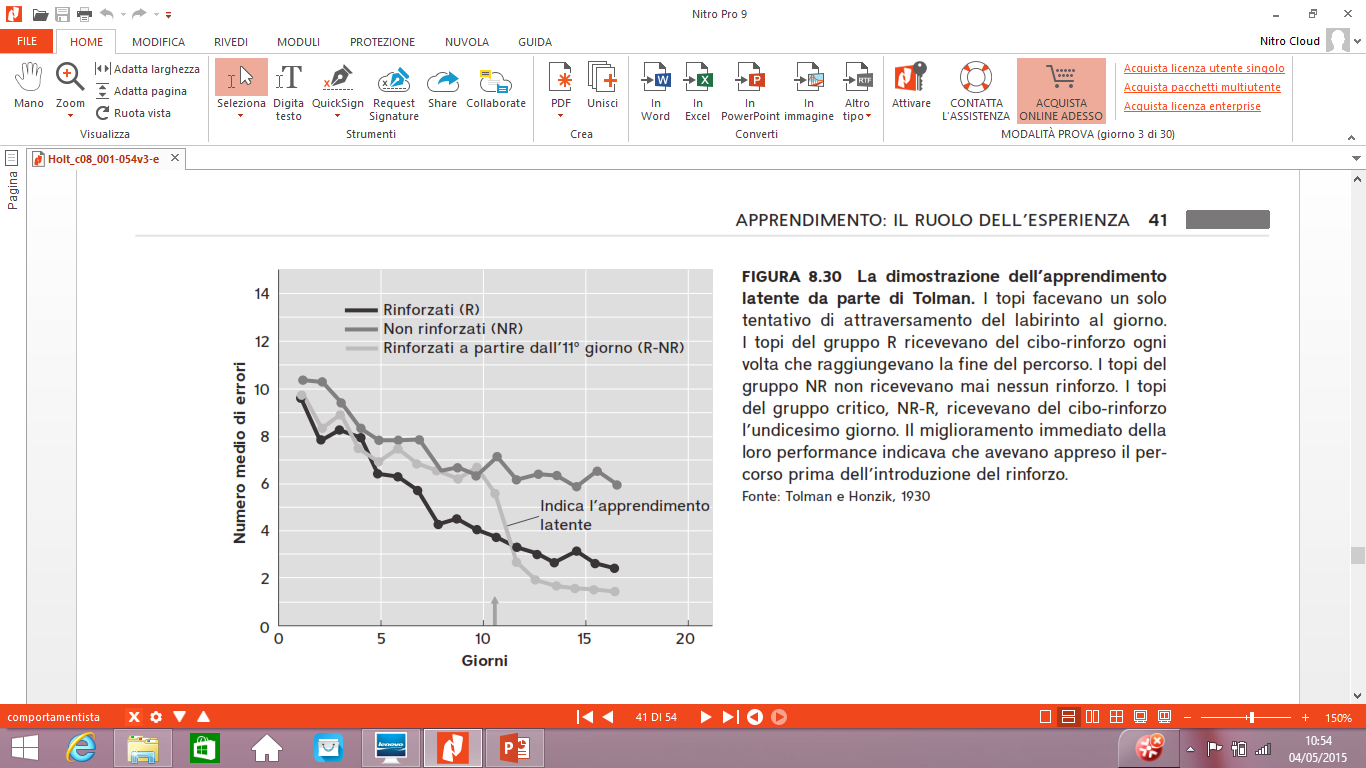 La cognizione e il