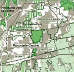 Figura 3.41 Aree protette sul territorio comunale Fonte: elaborazione dati Regione Lombardia Figura 3.