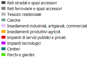 Figura 3.16 I principali nuclei di Segrate Fonte: Comune di Segrate Documento di Piano Figura 3.