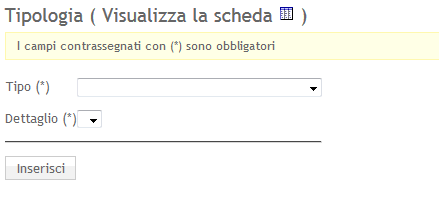 2. INSERIMENTO AVVISI E/O GRADUATORIE Cliccare su Inserisci Nuovi Avvisi e/o Graduatorie per effettuare un nuovo inserimento Se verrà selezionato nel campo Tipo Avviso Si avrà la possibilità di