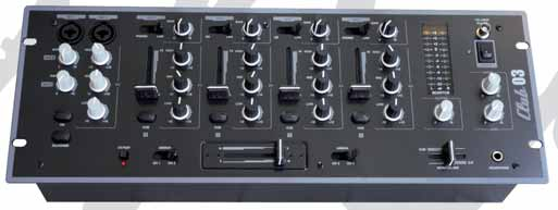 Cavo USB incluso CLUB 05USB Mixer stereo multicanale Splendido mixer, estremamente completo, si adatta ad ogni tipo di utilizzo.