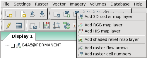 Definire i colori per una carta raster - RGB Il file TIFF (a colori) DTM20.