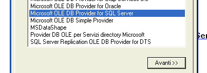 Esempio: Database OLAP Si crea un nuovo DB OLAP che conterrà tutti gli oggetti multidimensionali (cubo, dimensioni condivise) 1) Si definisce l origine dei dati, ovvero il collegamento al DM 2) Si