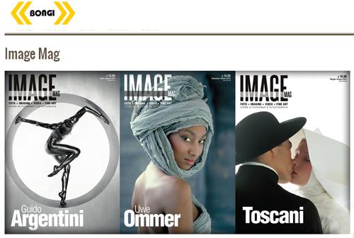 SPAZIO SPONSOR LA RIVISTA IMAGE MEG, OFFERTA DA BONGI, E' DISPONIBILE