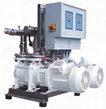 Autoclavi a Giri Variabili Variable Speed Water Pressure System CONTROL PUMP Gruppi autoclave a controllo elettronico Electronic controlled water pressure system GRUPPO ACB 332 GRUPPO ACM 402