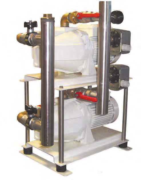 Autoclavi con Pressostato Pressure Switch Water System Gruppi / Groups ECOJET - ECOINOX - JET Gruppi per autoclavi Disposizione verticale o orizzontale Groups for water pressure system Horizontal or