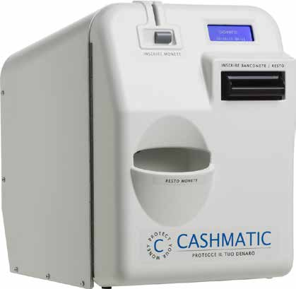 Cashmatic è la cassa automatica innovativa che risponde alle esigenze del tuo punto vendita a prezzi contenuti.