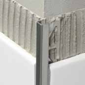 Profili per pavimenti e rivestimenti ceramici Ottone, Acciaio inox & Alluminio Blanke CUBELINE h h h 23,0 1,0 Alluminio 1,0 Ottone 0,8 Acciaio inox Blanke CUBELINE è un terminale di nuovo tipo per