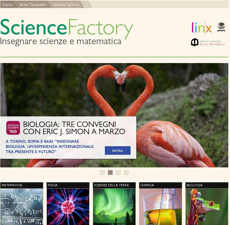 Science Factory Insegnare scienze e matematica Contenuti disciplinari