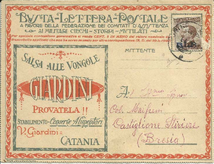 Metallum - Serie Nazionale n 35 - Tipografia Selecta 03/09/1923 - da Napoli per Roma - Lettera espressa affrancata in tariffa 1,10 lire Salsa alle