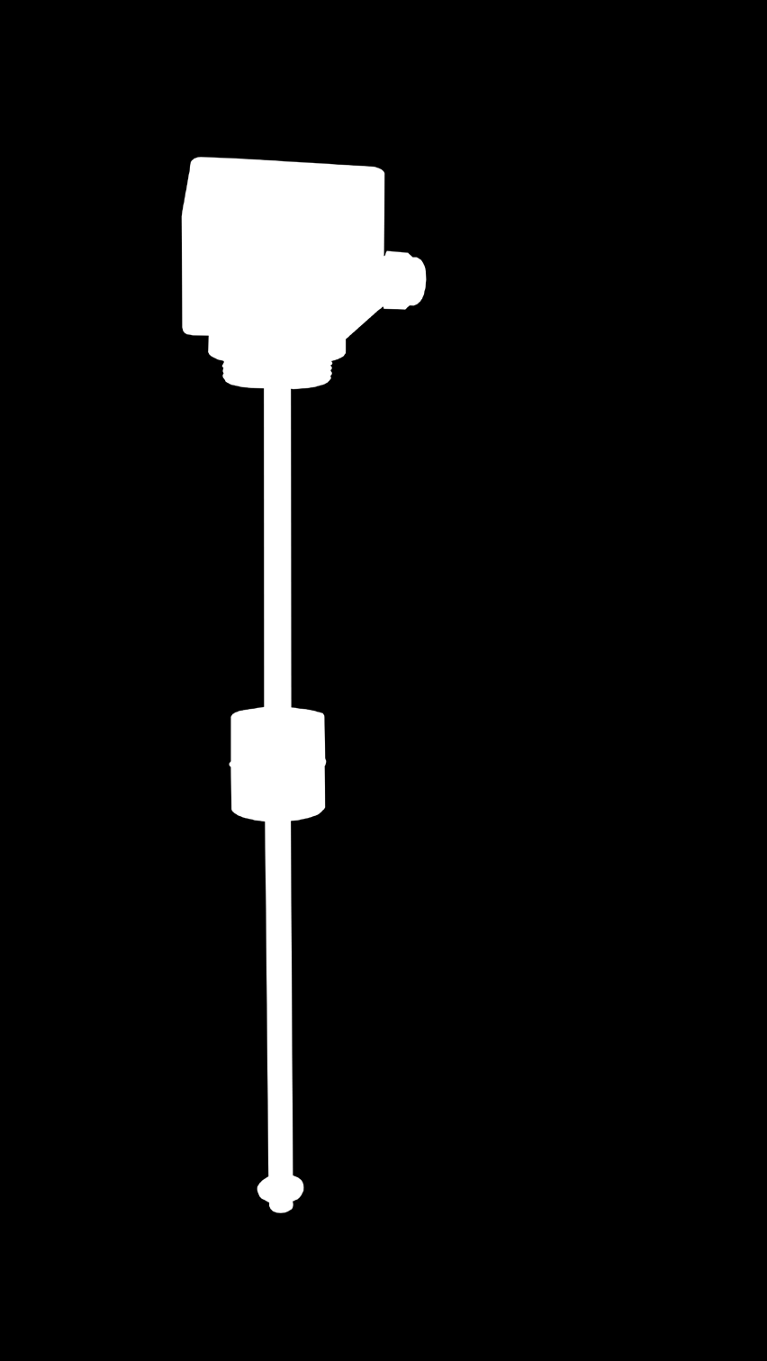 IEG-PVC-GCL INDICTORE DI LIVELLO IN CONTINUO TOTLMENTE IN PVC F MS Gli indicatori elettromagnetici a catena reed-resistenze consentono un indicazione precisa e costante del livello del fluido,