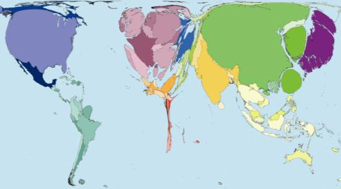 Nuove mappe dell Internazionalizzazione La quota dei paesi emergenti sul PIL mondiale è passata dal 17% dei primi anni novanta al 21%
