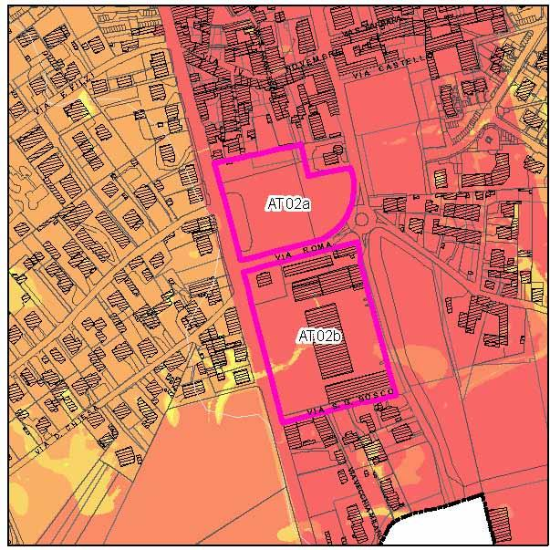 Tematica n 4 Lettura paesaggistica del territorio comunale Rilevanza vedutistica dei percorsi L ambito in oggetto risulta visibile dai percorsi considerati panoramici e paesaggistici per cui l area