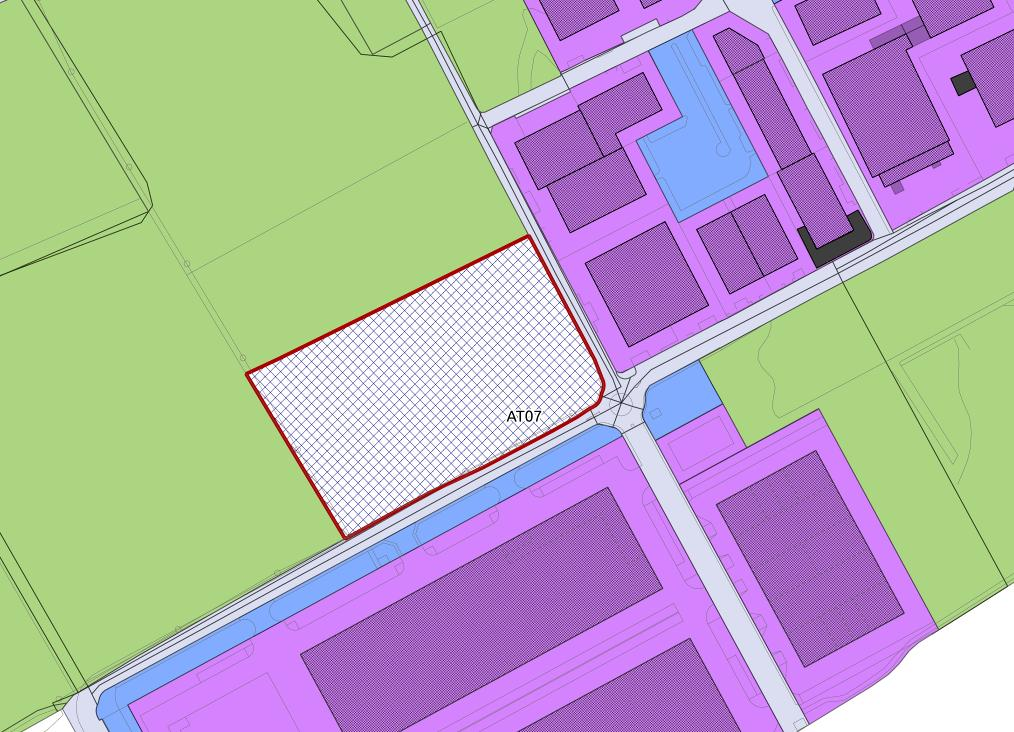 AMBITO DI TRASFORMAZIONE AT07 Caratterizzazione urbanistica Localizzazione via Abbondanza e strada consortile della brughiera Destinazione PRG E1 zona di attività agricola e / o florovivaistica