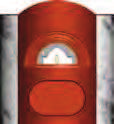 Amalfi Forno a legna professionale in refrattario in kit di montaggio 1 Poco profondo e ingombrante 2 Agevola l infornata 3 Rivestito lateralmente 71 210 110 159 Amalfi 177 210 La sua forma ellittica