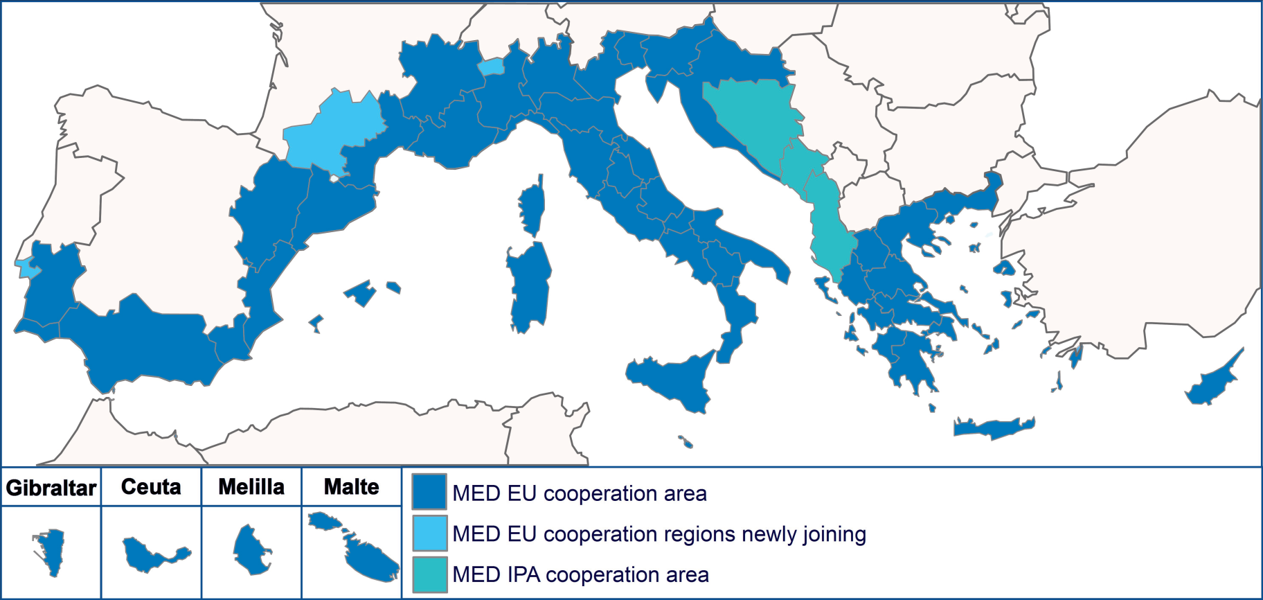 PROGRAMMA MED Autoritàdi Gestione: Région PACA (F) Dotazione finanziaria: 264.898.511 (FESR 224.322.