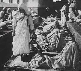 I lebbrosi di Santhi Nagar: Si dedicò anche alla lebbra che a quel tempo era molto diffusa. Nel 1957, con aiuto di un medico, cominciò ad accogliere e assistere alcuni lebbrosi.