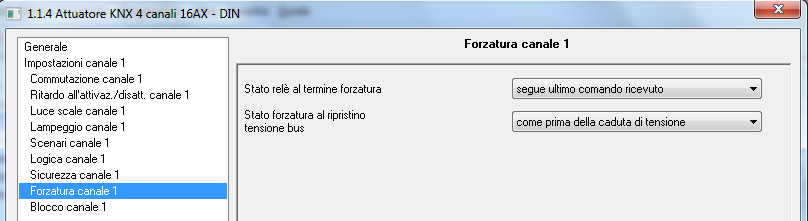 11.1.5 Tempo di monitoraggio [secondi] Permette di impostare il secondo dei due valori (secondi) che compongono il tempo trascorso il quale il dispositivo se non riceve il telegramma che si aspetta