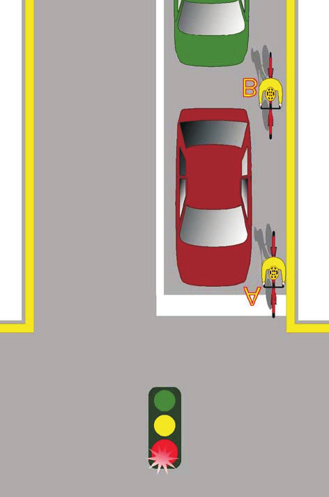 COLLISIONE N 2: LA PORTIERA APERTA Un altro tipo di incidente frequente: un auto parcheggiata apre la porta proprio davanti a e.