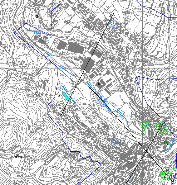 COMUNE DI CASTELNUOVO GARFAGNANA MODELLAZIONE 3.4 2.5 3.6 3.2 5.4 4.