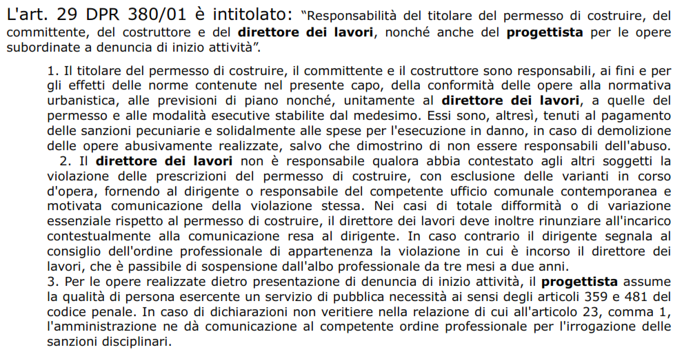 2 - I profili di responsabilità dei tecnici asseveratori tra CILA, SCIA e superdia. CENNI ALLE LE SANZIONI PECUNIARIE e PROVV.