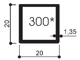 Profili Speciali - ARREDO URBANO 3117 DISEGNI META DEL VERO (1:2)-