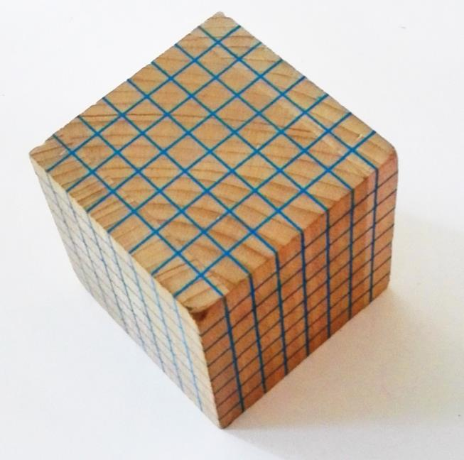 IL LAVORO PROSEGUE Poniamo una nuova domanda: «Come faresti per costruire un cubo come questo, con il materiale dato?