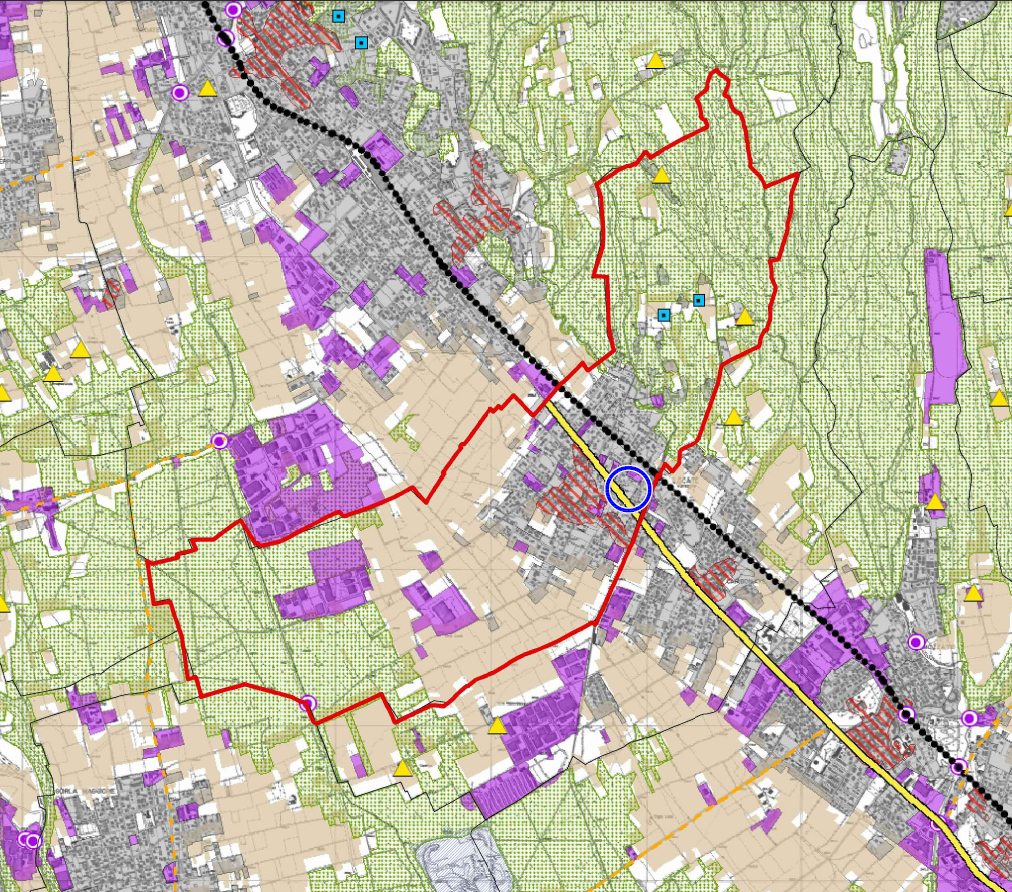 PREMESSA GENERALE Il centro abitato di Locate Varesino, adiacente alla vasta conurbazione del nord milanese, è localizzato lungo l'asse della strada Provinciale SP 233, dalla quale è attraversato