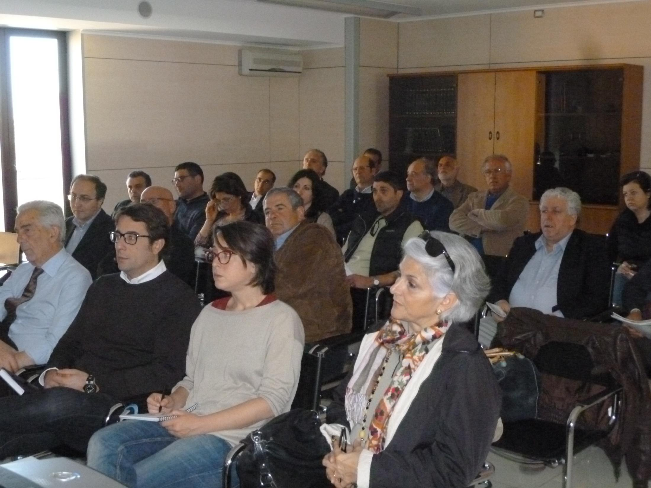 Presenti al seminario tecnico, "Proposte innovative per una moderna agrumicoltura e