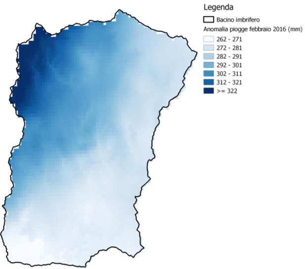 idrografico dell invaso