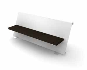 LINEA ACCIAIO panchina bench materiali materials acciaio steel legno esotico exotic wood dimensioni dimensions 2000 x 695 x h 810 mm altezza seduta seat height 405 mm NATURAL